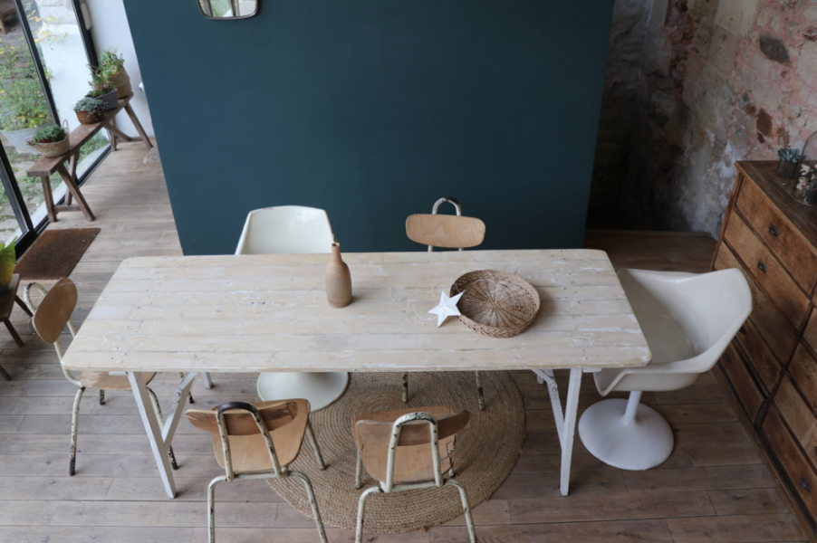 table pliante pour 6-8 personnes