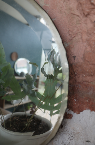 Miroir oval